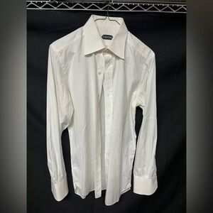 Tom Ford Men's Classic White Dress Shirt